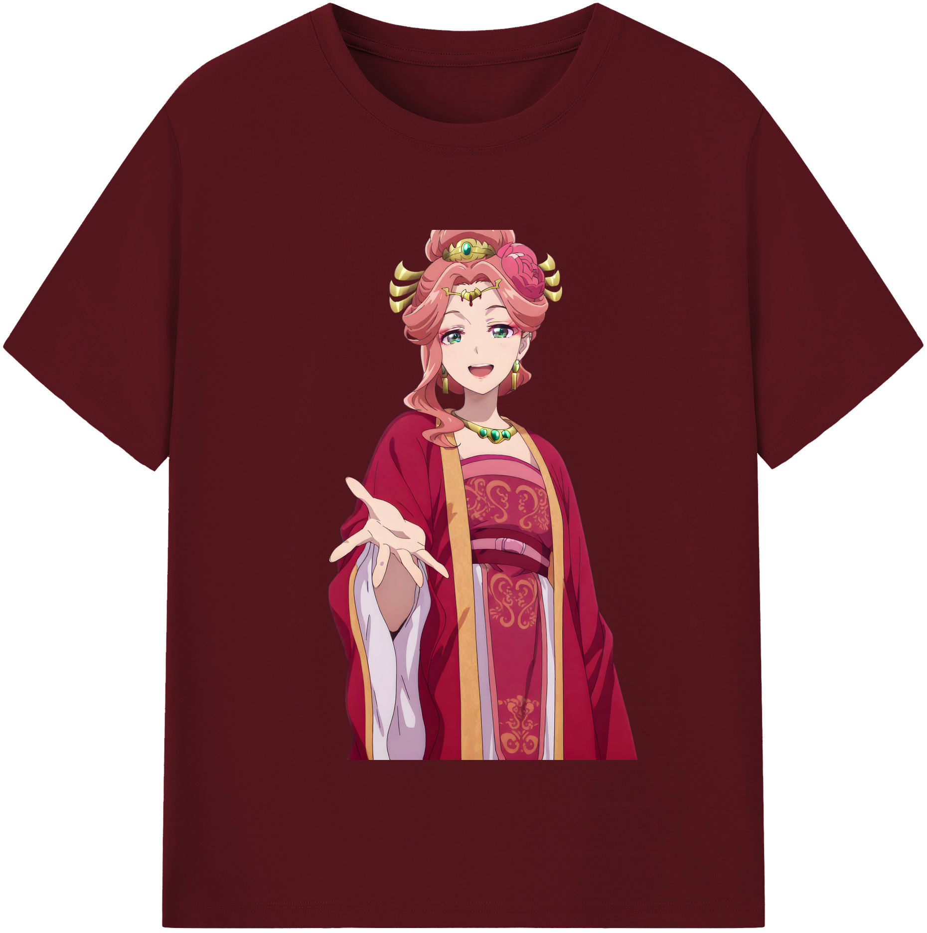 （画像用） 薬屋のひとりごと The Apothecary Diaries 綿100％半袖Tシャツ（フロントプリント）